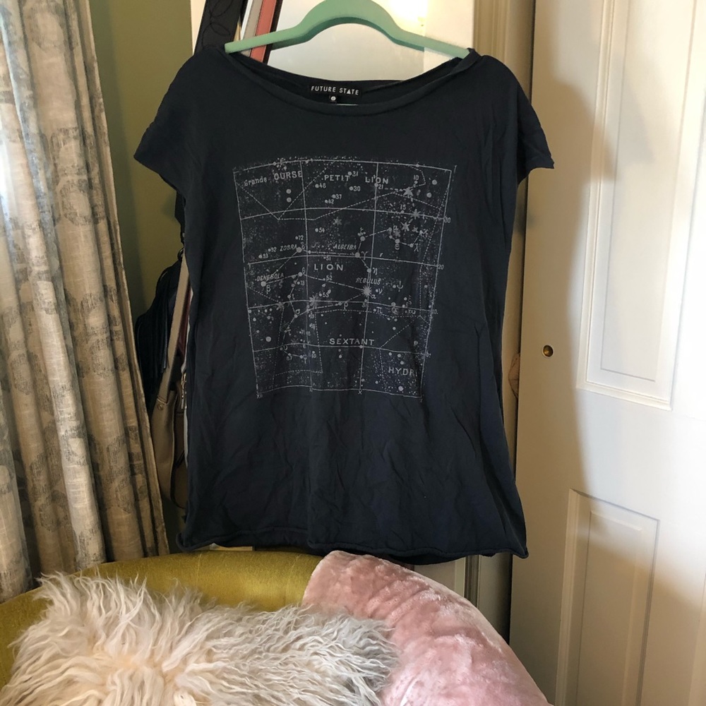 Future state size L astrology urban outfitter shir